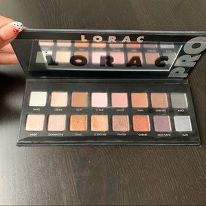 LORAC PRO palette plus LVX Nail polish
